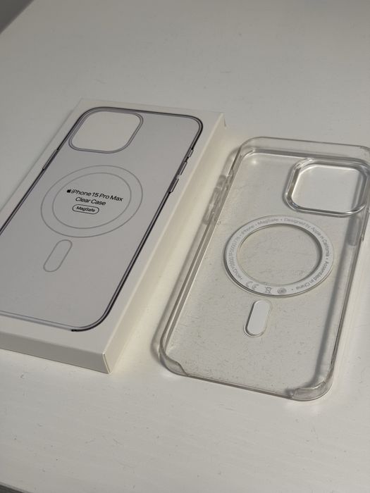 Apple magsafe clear case iphone 15 pro max