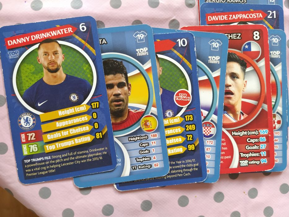 Футболни карти Топ Тръмпс Top Trumps