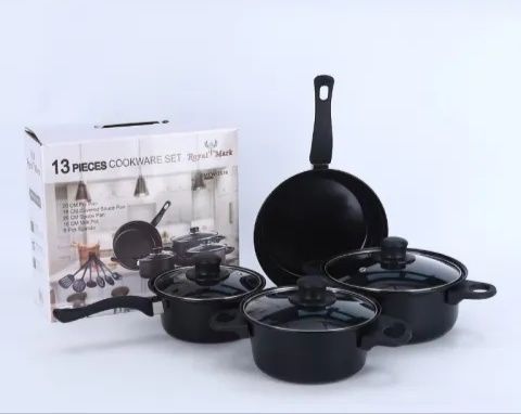 Комплект съдове за готвене ,незалепващо покритие