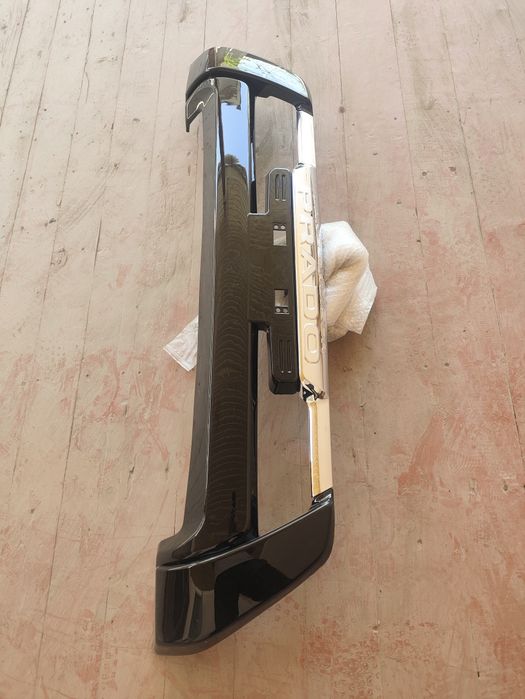 Губа на Прадо передний бампер