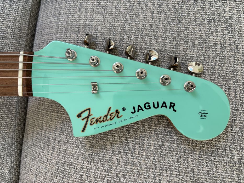Fender Jaguar MIJ Crafted in Japan 2002 JG66 Surf Green + husă