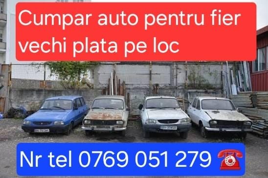 Achiziționez Rable auto fier vechi