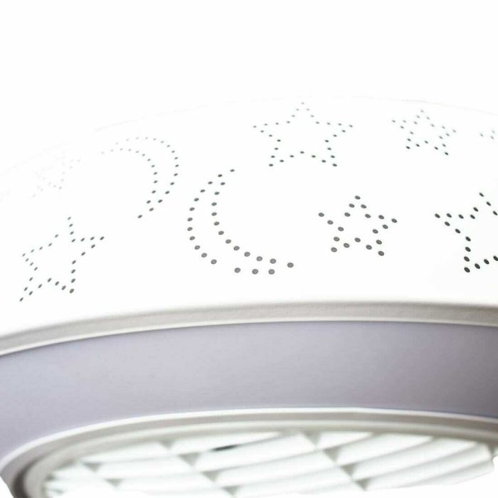 Намален! Полилей Вентилатор за таван  с лед светлина и дистанционно