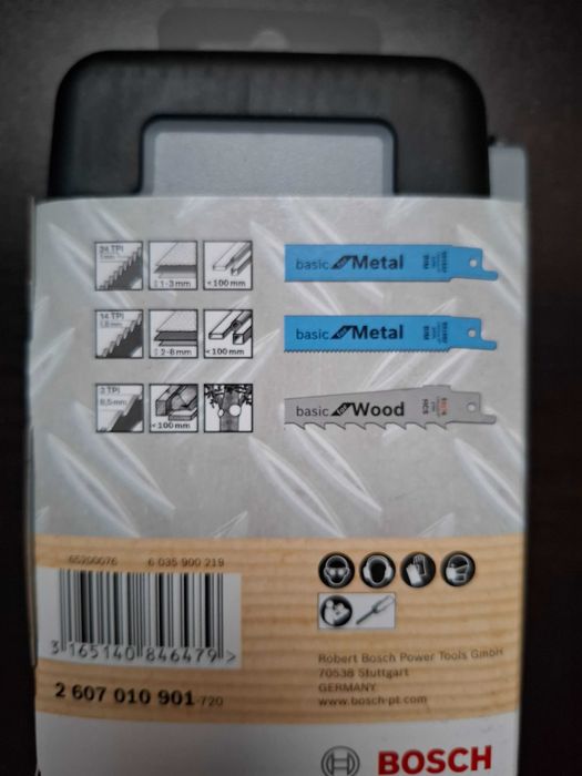 Bosch Professional ножчета за саблен трион комплекти от 15 бр