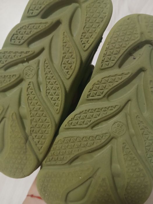 Детски зелени чехли