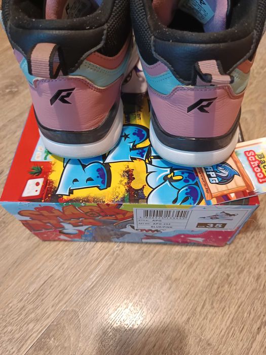 Детски зимни естествена кожа Trespass и боти черен лак