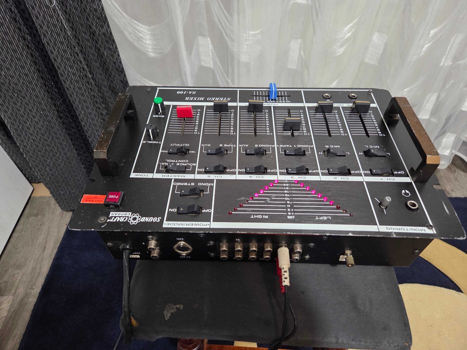 Mixer Audio Preamplificator Sound Craft Conrad SA-100