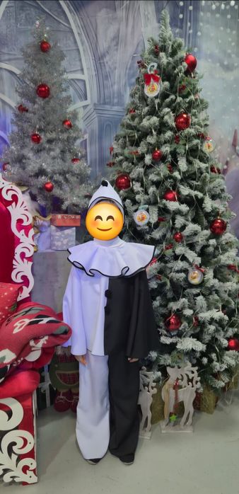 Детский костюм пьеро