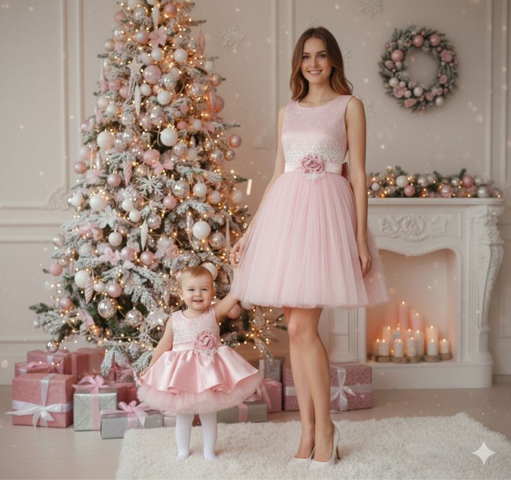 Платья для мамы и дочки