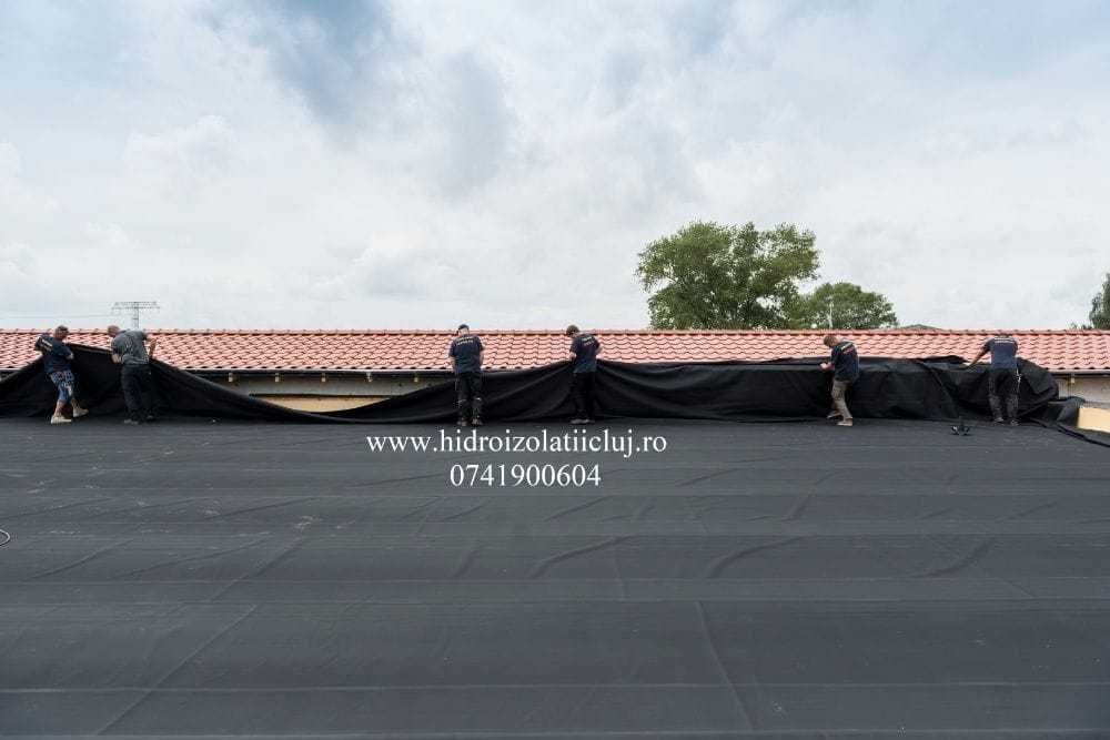 Hidroizolatii acoperisuri cu membrane bituminoase sau EPDM