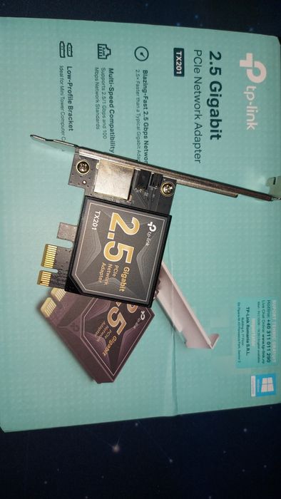 Adaptor calculator PCle network  adapter