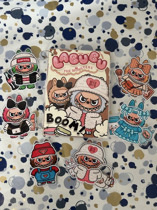 3D книжка с лепенки Labubu