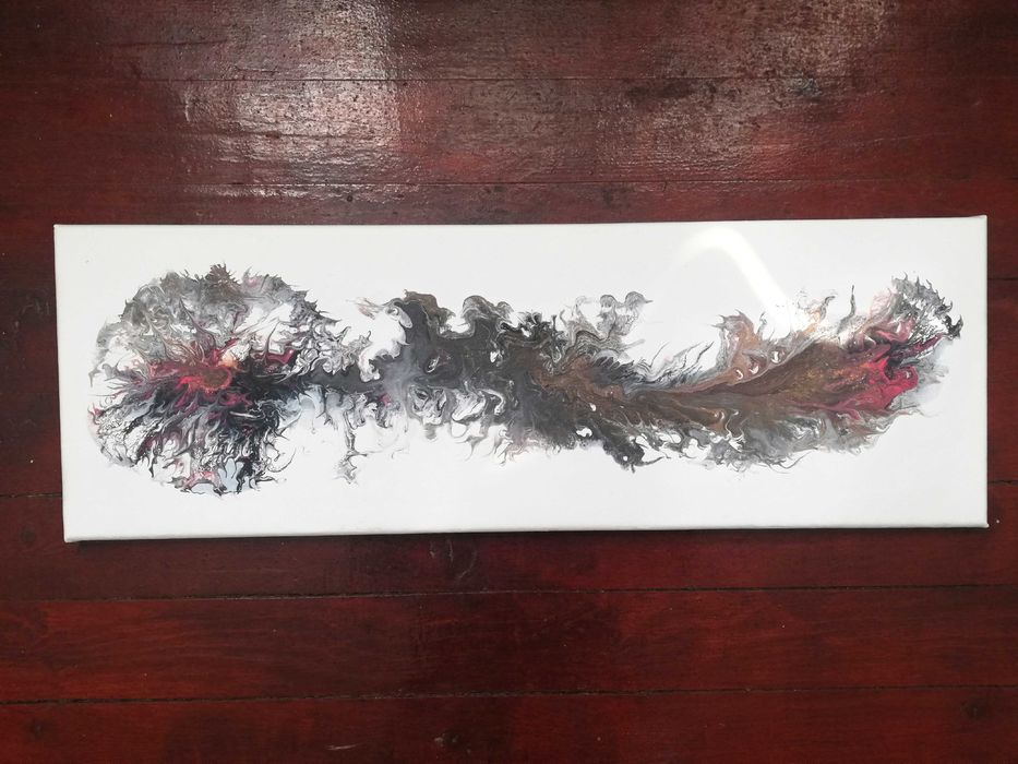 Картина на платно рисувана с акрилни бои-24''