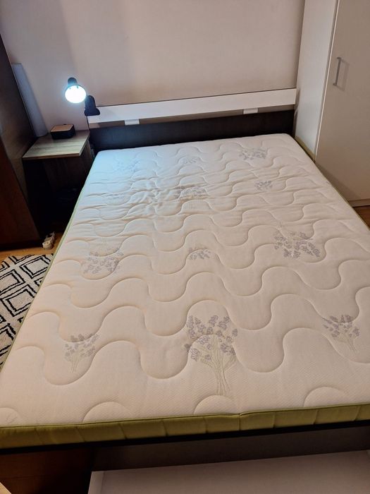 Pat matrimonial + saltea 140/200