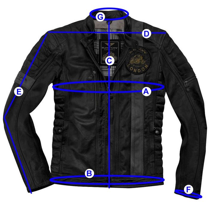 Geaca moto Black Cafe London