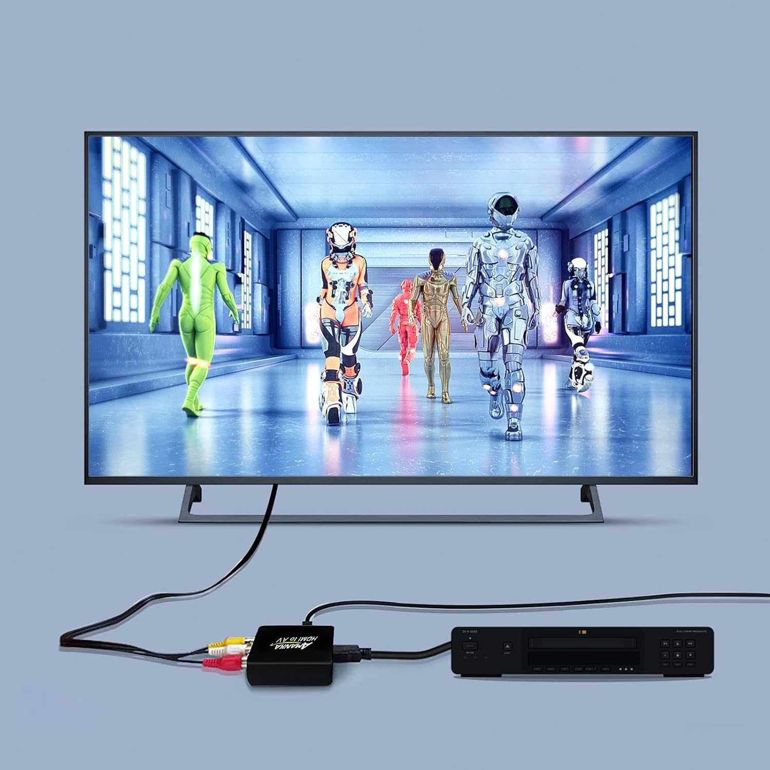 Amanka av to discount hdmi