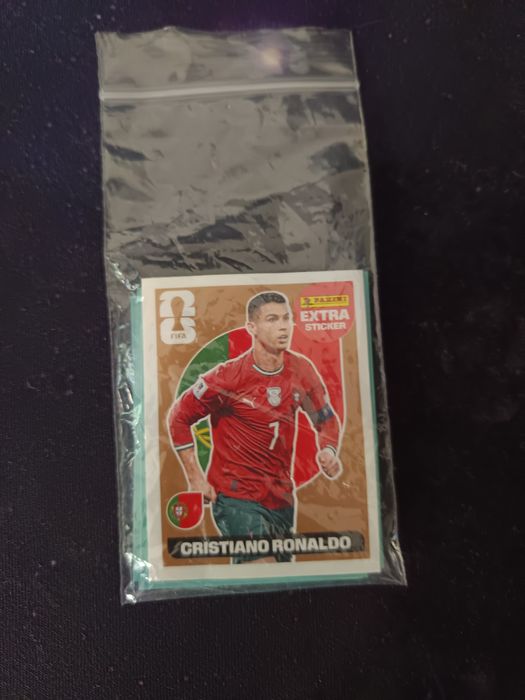 Cristiano Ronaldo Extra Sticker Bronze