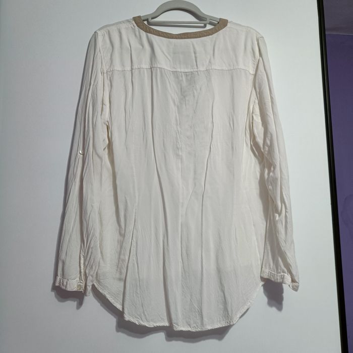 Риза Том Тайлър  бяло и бежово