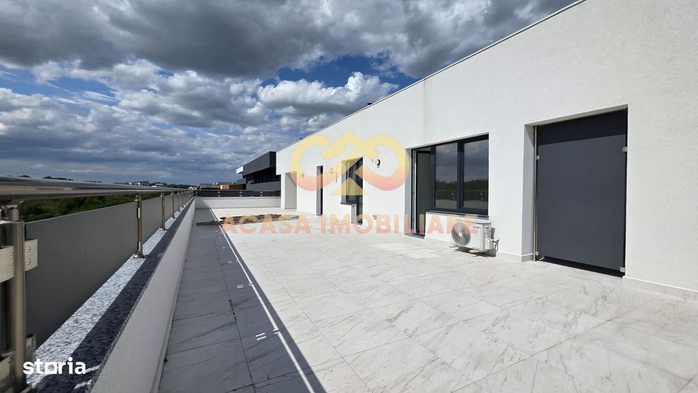 Penthouse  3  Camere  87Mp  Utili  Si 122Mp Terasa