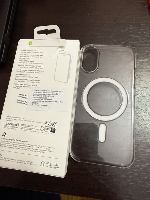Husa iPhone  17 Clear Case - Magsafe