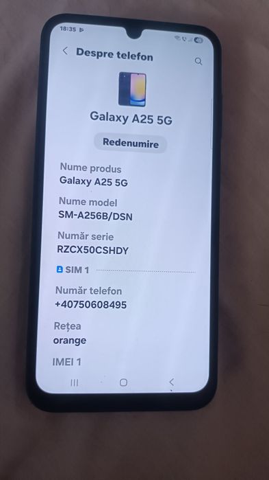 Samsung a25. 5G in stare buna
