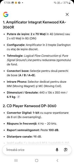 Linie audio Kenwood