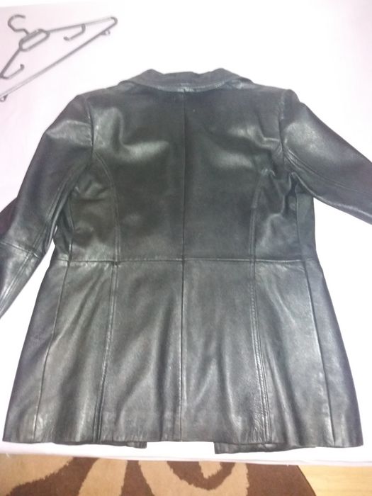 Geaca piele tip sacou