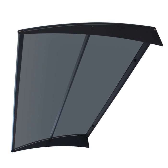 Copertină COR PRO Alu+Plexiglas de ușă 140x80cm