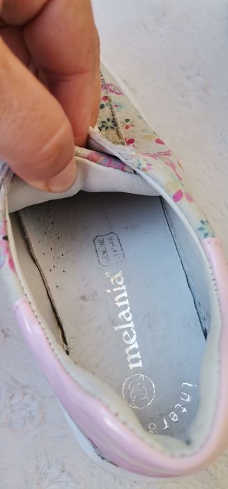 Papuci piele Melania nr.38 stare ca noi