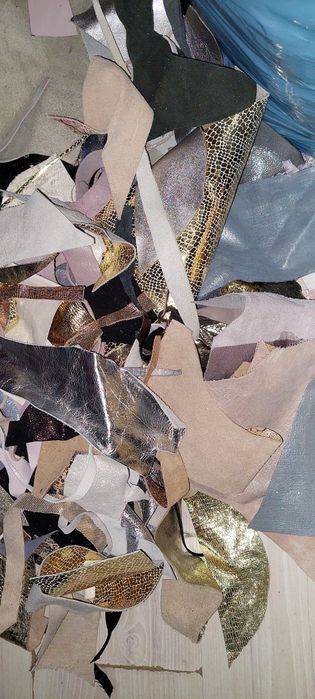 Парчета - естествена кожа