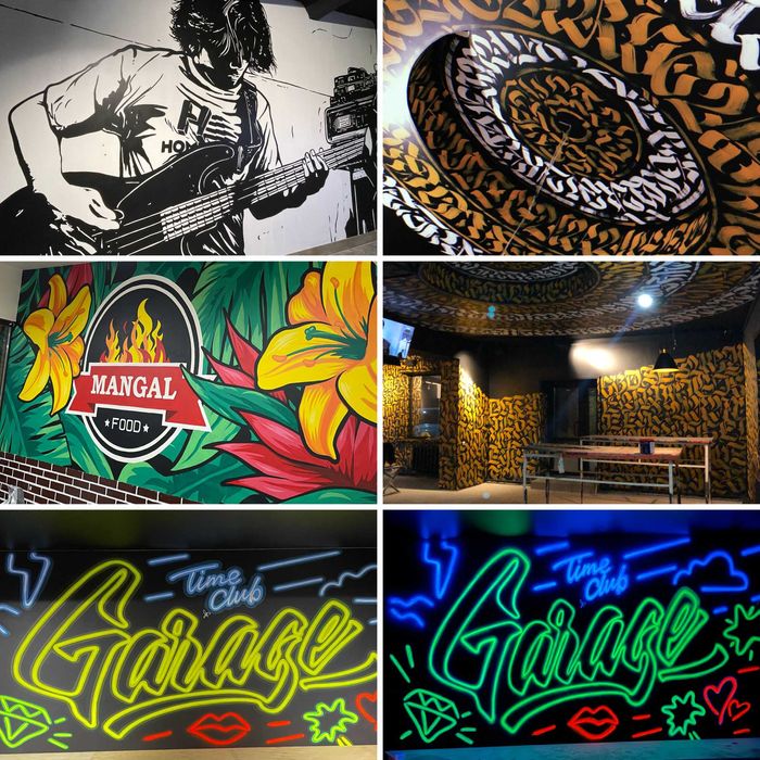 Роспись стен, Граффити, Мурал, Художник, Оформление