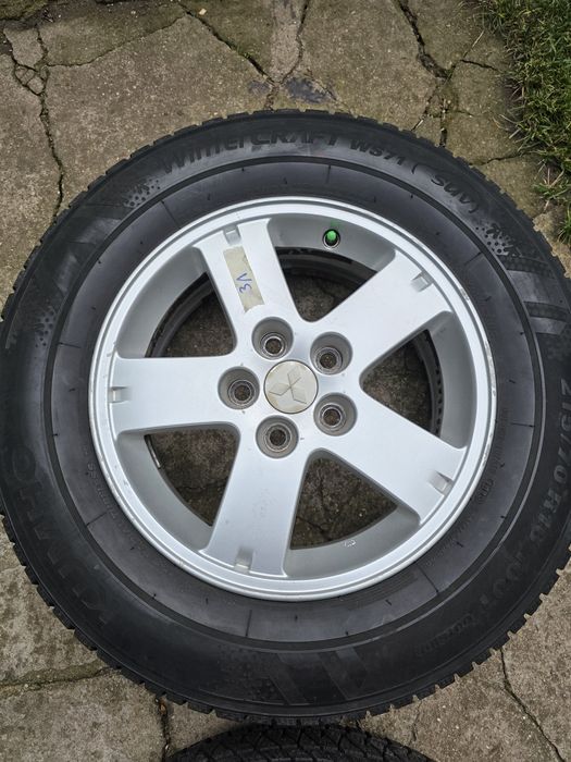 Джанти 16ки с зимни гуми 7.5мм за Mitsubishi 5x114.3