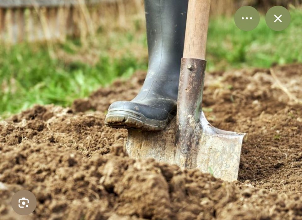 Копаем траншеи септики огороды