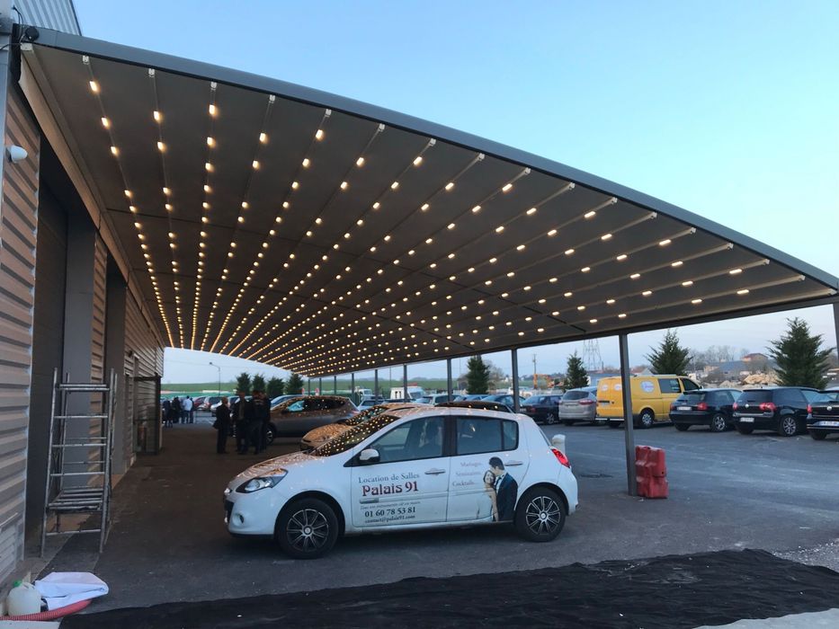 тенти тип Пергола