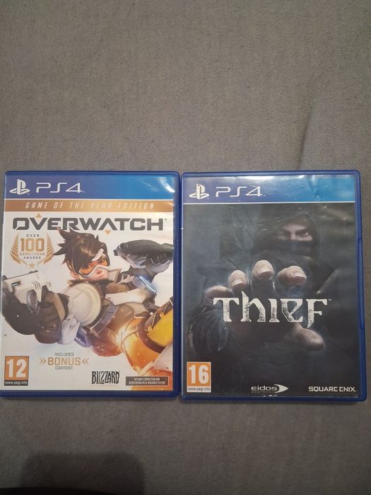 PS4 игри – Thief, Overwatch| 12€ за брой