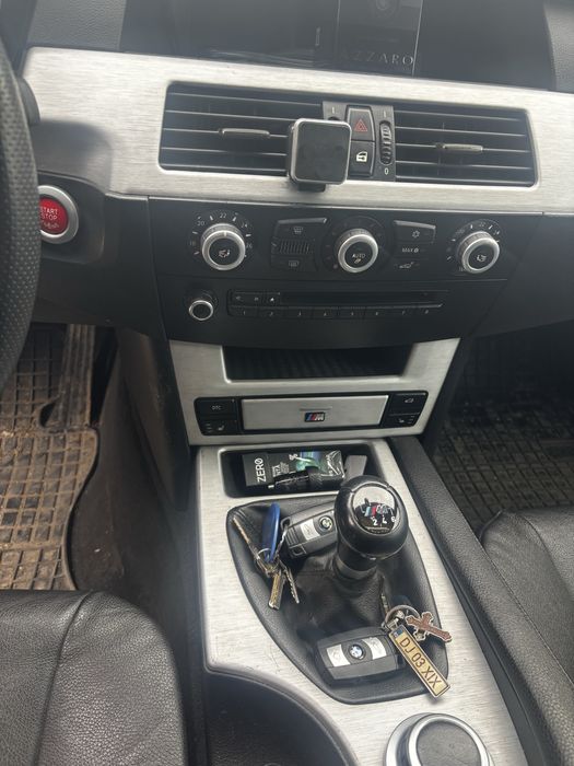 BMW E60 520D 177cp, LCI, M pack, manual