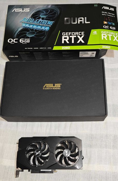 Видео Карта  ASUS Dual GeForce RTX 2060 OC 6GB