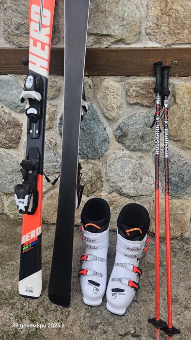 Комплект Ски и обувки  Rossignol hero