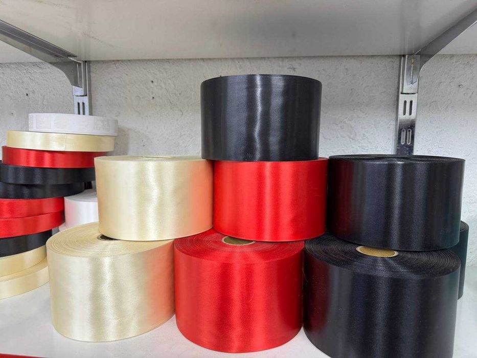 Продаётся лента сатин и рибон для печати на лентах оптом и в розницу