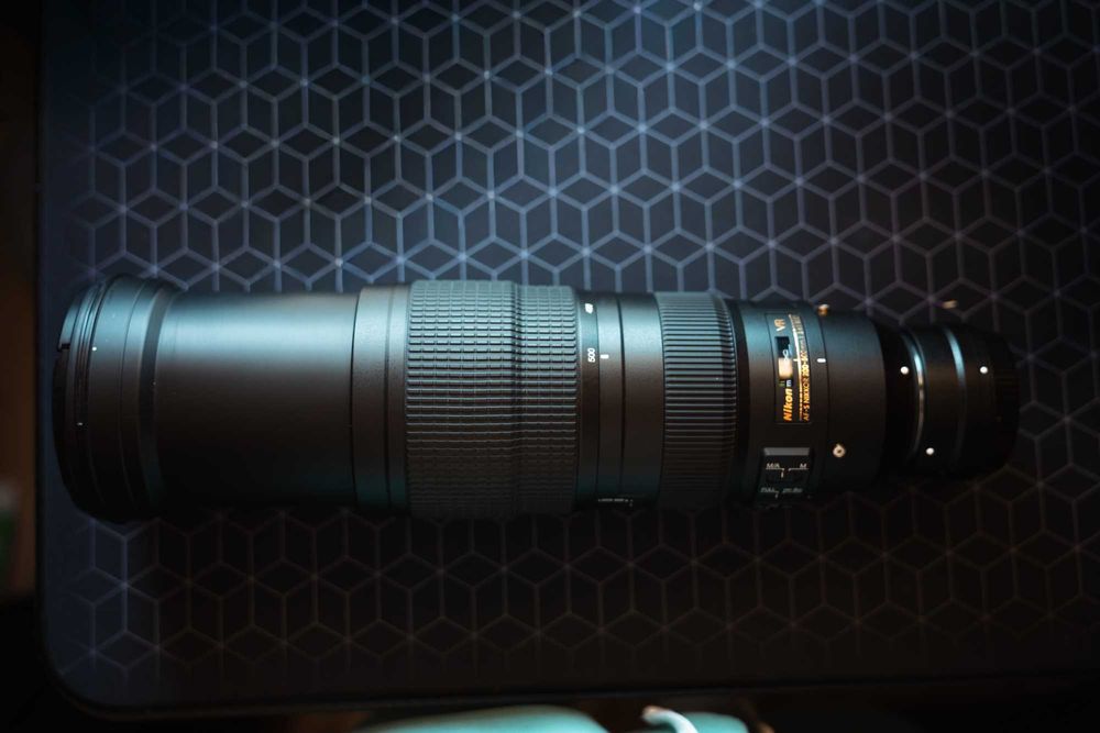 BINE INTRETINUT!!! Obiectiv Nikon AF-S 200-500mm DSLR F5.6E ED VR (F-Mount)