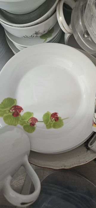 Комплект чаши и чинийки