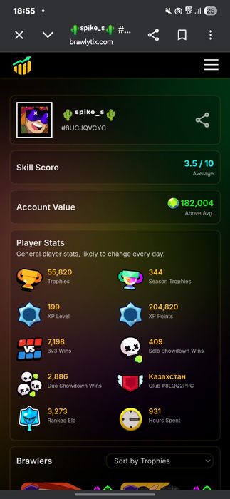 Прокачка аккаунтов в бс