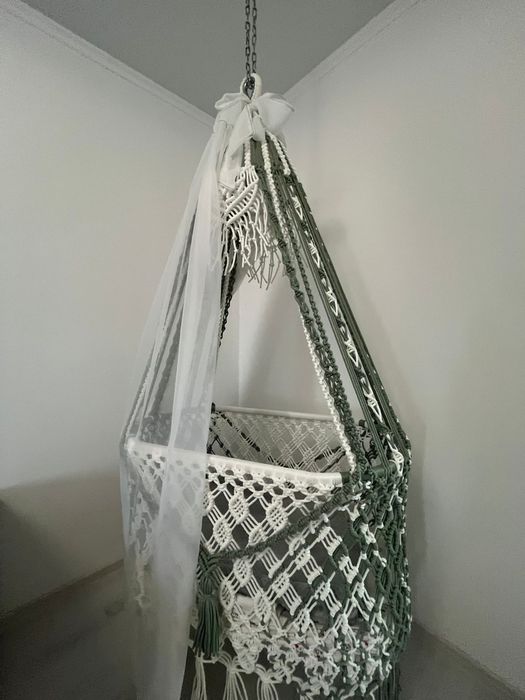 Детская колыбель ручной работы