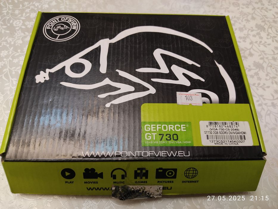 Видеокарта CEFORCE GT 730