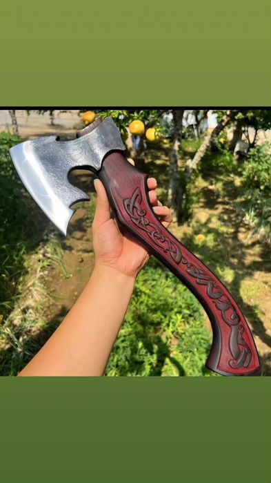 Кованный топор , тяпки для мяса