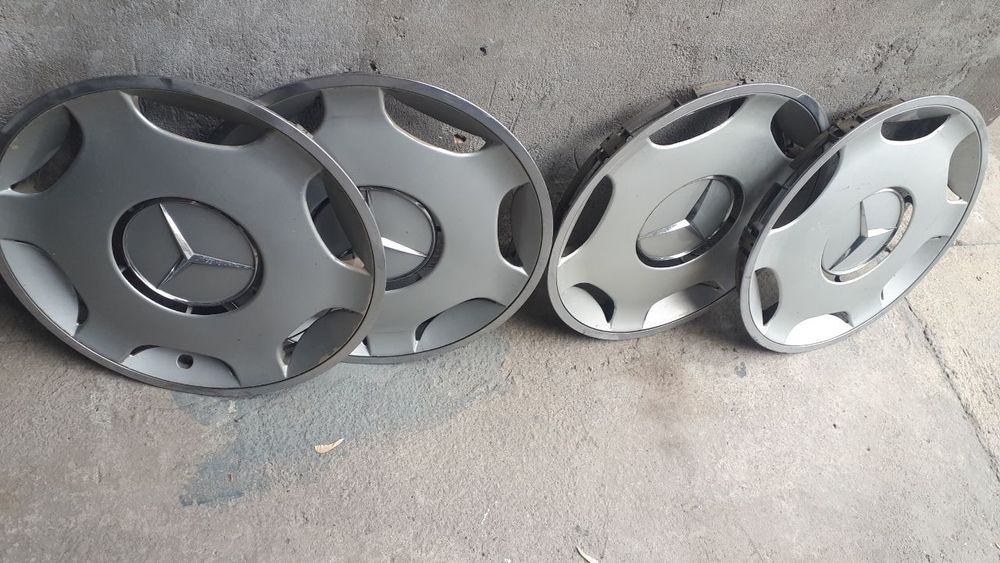 Диски штамп с колпаками на 124 мерседес