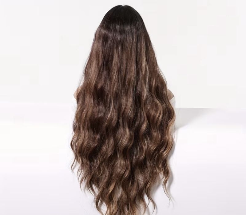 Peruca lunga satena ch suvite