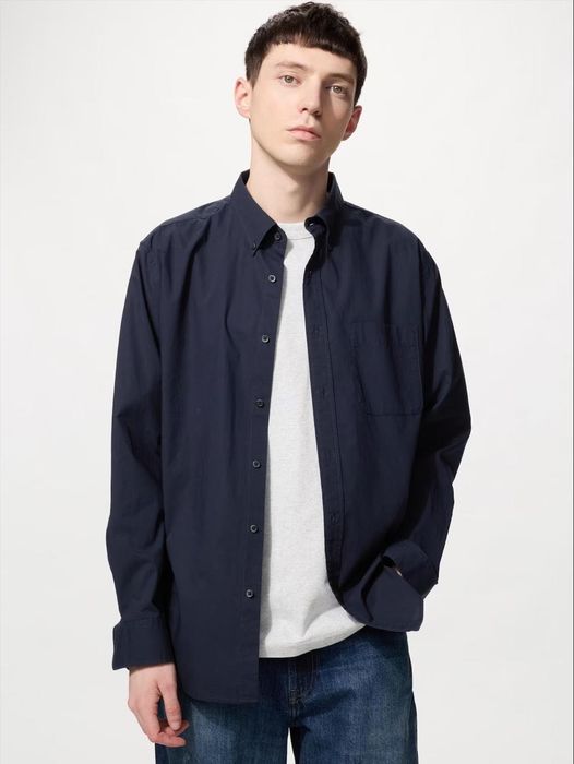 Новая рубашка Uniqlo (Оригинал из Японии), размер M