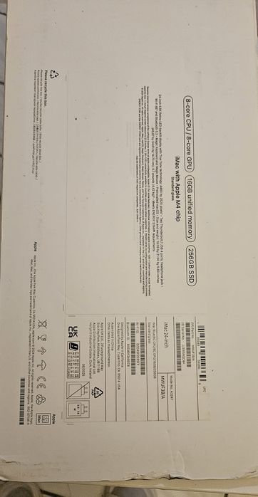 Sistem Desktop PC iMac 24" cu procesor Apple M4