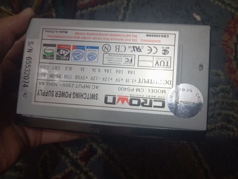 Блок питания на 400w